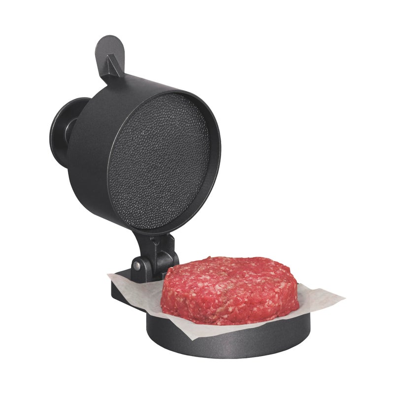 Weston Burger Press, Makes 4 1/2" Diameter Patties for Hamburger, Crab Cakes, Sausage, 1/4lb to 3/4lb, with Spring Ejector for Easy Removal, Single, Non-stick Heavy-Duty Cast Aluminum (07-0310-W) - Image 1